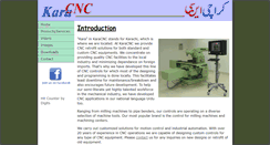 Desktop Screenshot of karacnc.com
